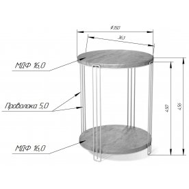 Журнальный столик SHT-CT33-1