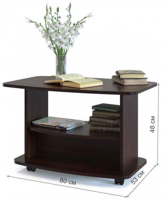 Журнальный столик СЖ-4 венге