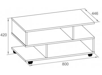Журнальный столик СЖ-6