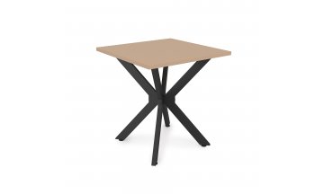 Стол деревянный обеденный BORN NEW mokko/черный