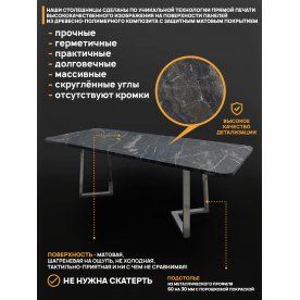 Деревянный стол 2.18/200/90/32/1.3