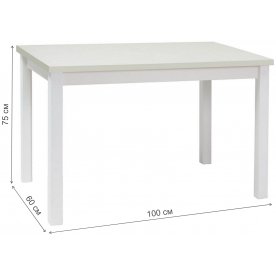 Деревянный стол Adam 100