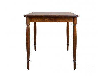 Обеденный стол Альянс 130(180)x80x75 айс тёмный орех