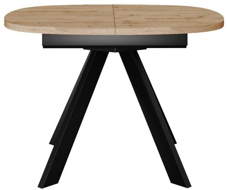 Деревянный стол DikLine B110 дуб галифакс / черный