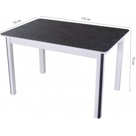 Деревянный стол Диско ПР КРМ 84 БЛ / 04 БЛ/84