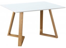 Деревянный стол B-019 белый