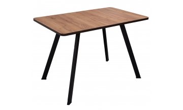 Деревянный стол Гамма ПР дуб канадский / черный