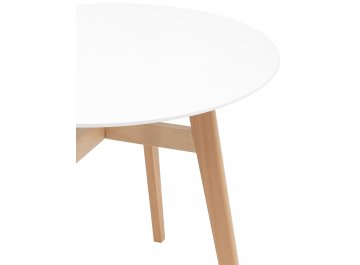 Деревянный стол Гарфильд Круглый