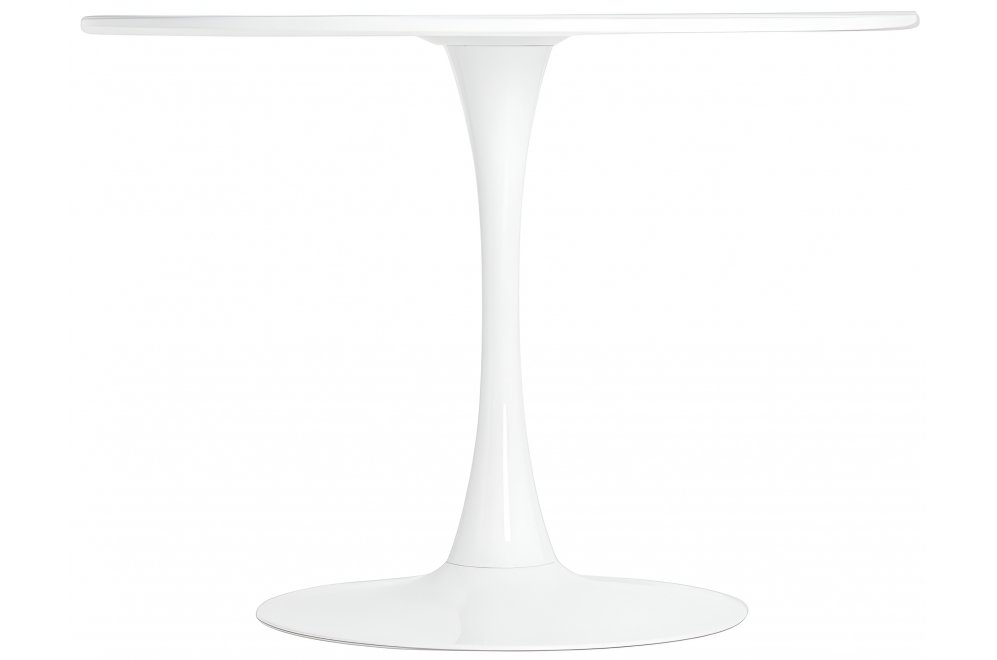 Деревянный стол Rose 100х100 белый