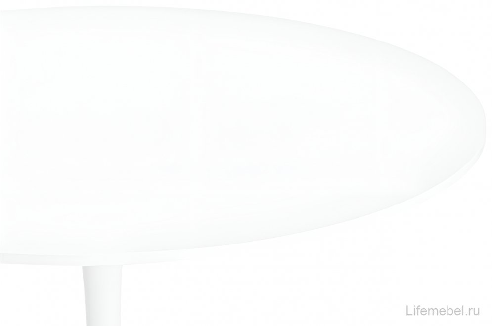 Деревянный стол Rose 100х100 белый