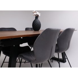 Деревянный стол Сангай 160(220)х80