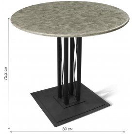 Деревянный стол SHT-TU6-BS1/МДФ 80