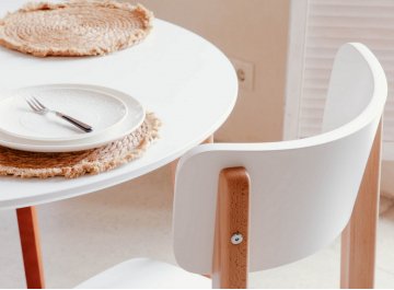 Деревянный стол SkyLand LYKKE TR-80 800х800х750