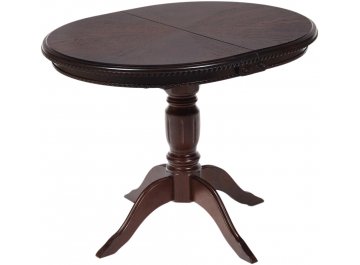 Деревянный стол Stefano d90+30x77