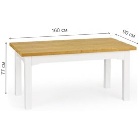 Деревянный стол Leonardo