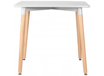 Обеденный стол Serra светлый бук / светло-серый