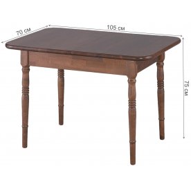 Деревянный стол Визави