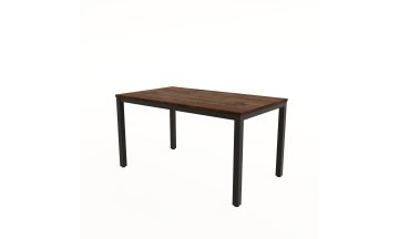 Стол деревянный обеденный Lanch 1400 Basalt Брауни
