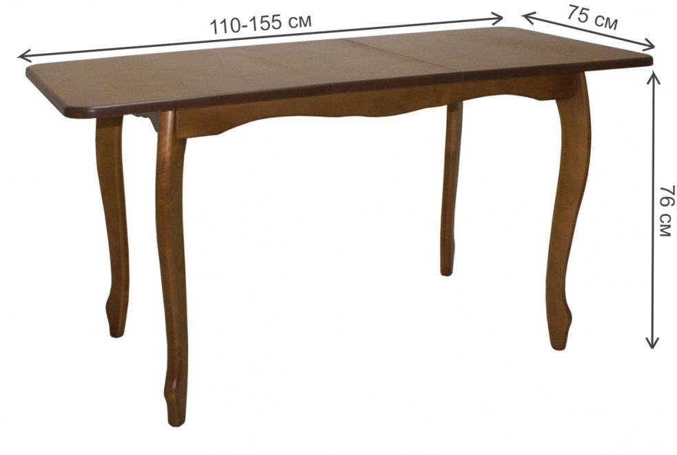 Обеденный стол Манул дуб 