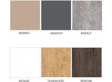 Обеденный стол Radius 700 Basalt