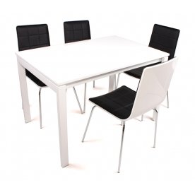 Стол LMT-102 белый лак