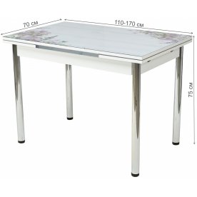 Стеклянный стол 4001