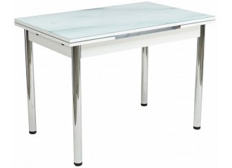 Стол 4001 white marble