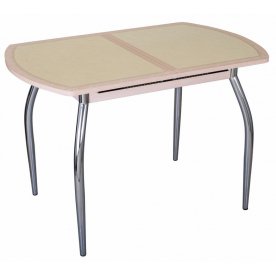 Стол Чинзано ПО ст-31 молочный дуб / Д-2 / ножки 01