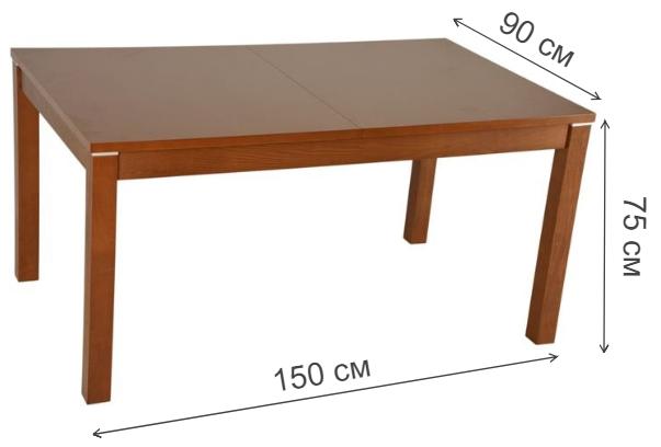 Стол деревянный TVE-6922 раскладной pola beech