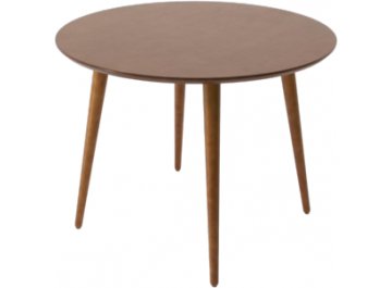 Обеденный стол Монте К 90 натуральное дерево орех