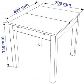 Деревянный стол Вардиг С