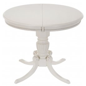 Стол раскладной Bastia 90 butter white