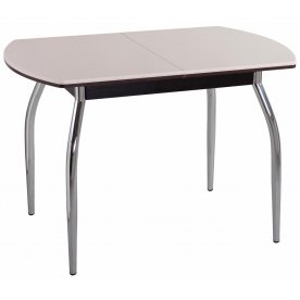 Стол Реал ПО КМ серый / камень 07 / ножка 07 серый