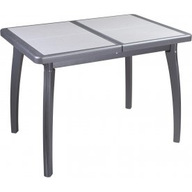 Стол Шарди ПР серый / плитка 31 / ножка 07 серый