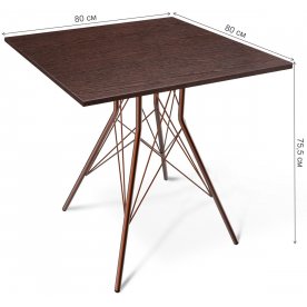 Деревянный стол SHT-T2/80/80