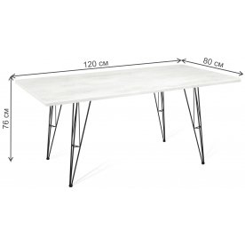 Деревянный стол SHT-T41/100-140