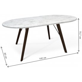 Деревянный стол SHT-TU9-2/120/80