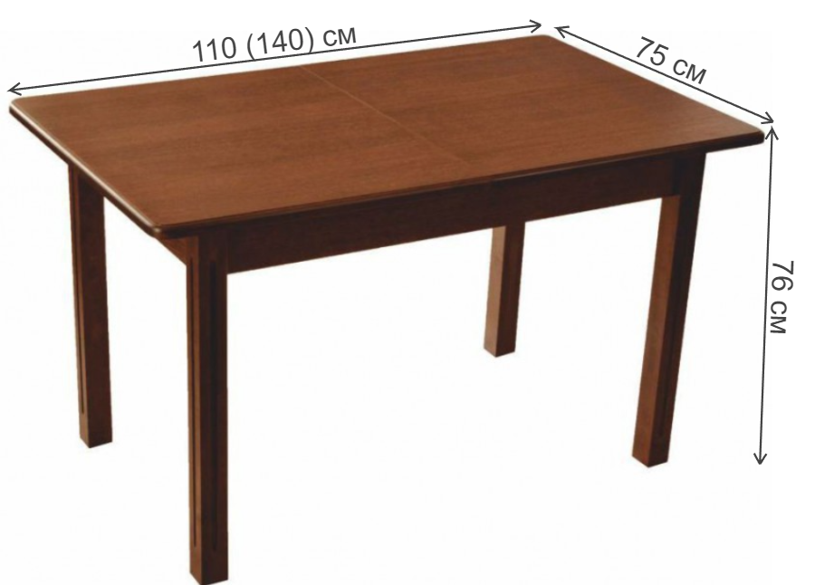 Стол Соболь 1100/М дуб