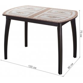 Стеклянный стол Танго ПО-1 07