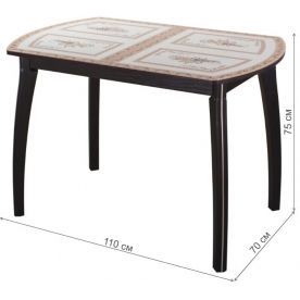 Стеклянный стол Танго ПО 07