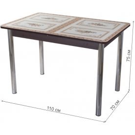 Стеклянный стол Танго ПР 02