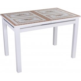 Стеклянный стол Вальс 08