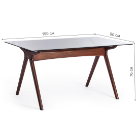 Деревянный стол Viborg mod. T-379G