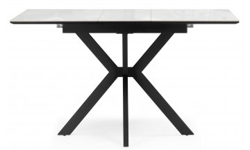 Керамический стол Гардинг 100(130)x70 серый (yb9020022bg) / черный