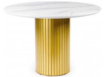 Керамический стол Гравент 110 patagonoa bianco repose / белый