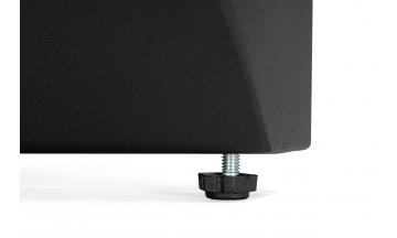 Керамический стол Иган 137 орех кантри / arctic ocean / черный