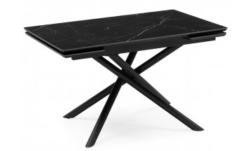Керамический стол Мэриан 140(200)х80 shakespeare black / черный