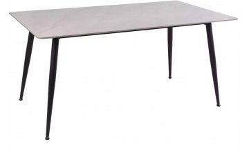 Керамический стол Rion 130 белый / черный