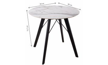 Керамический стол CA Wenge Statuario