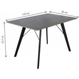 Керамический стол FF Wenge Pietra selvatica